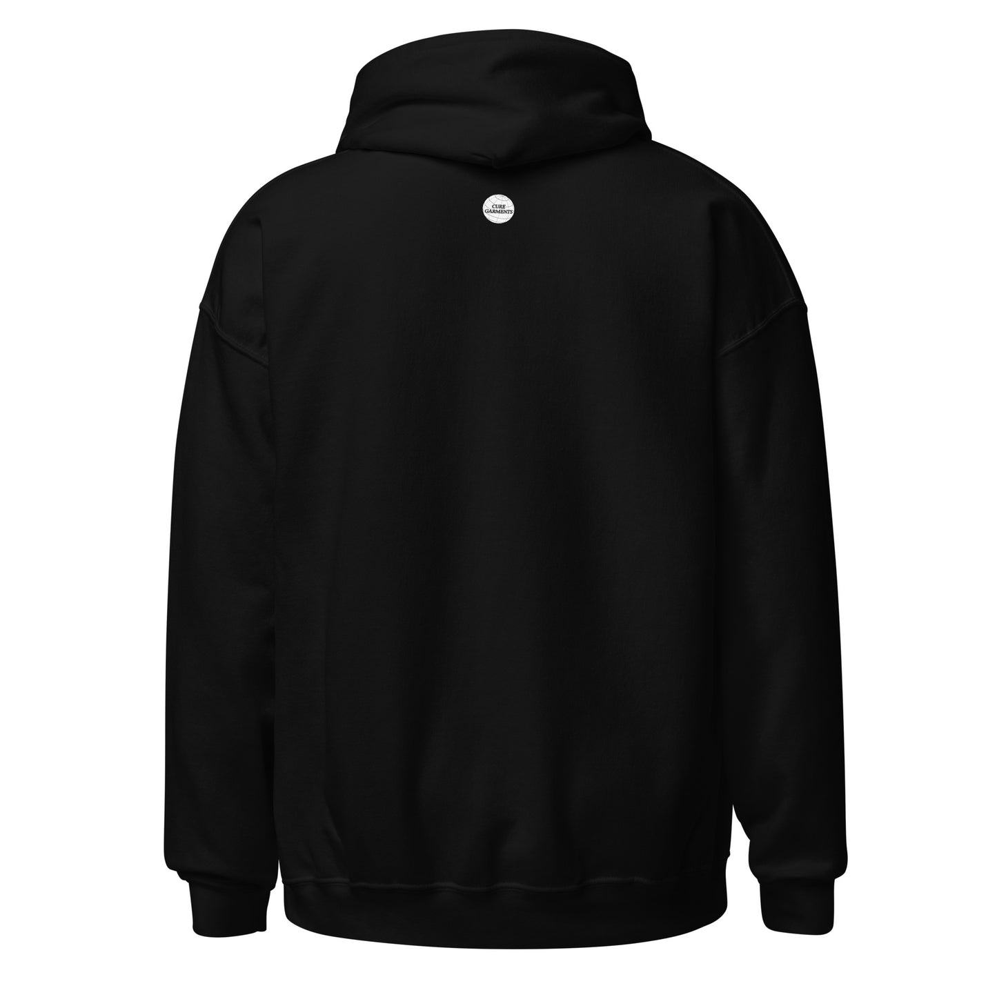 Talk (Embroidered) - Hoodie - Black